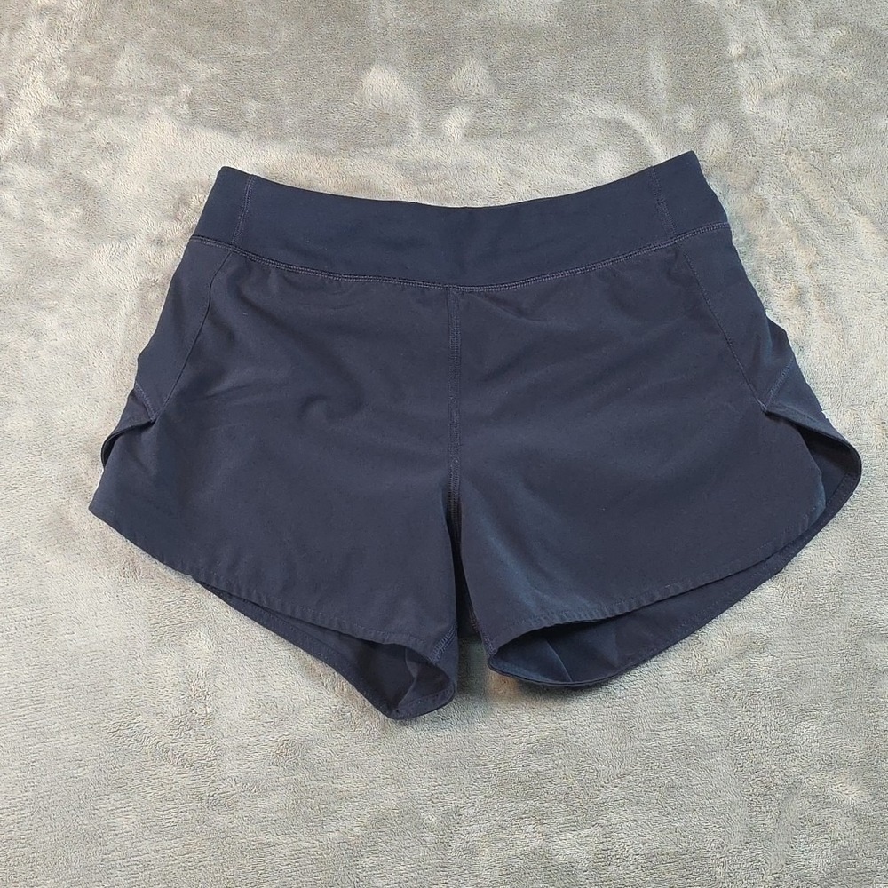 Athleta GIRL Run The World 3 Inch Short Size L/12 Dark Blue
